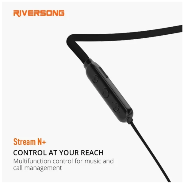 Riversong Stream N Wireless Neckband Earphones - Image 4