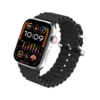 HAPIPOLA  Glaze 50.8mm Bluetooth Smart Watch - Black