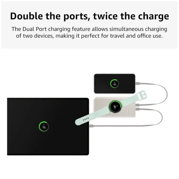 Wireless Power Bank 10000 mAh (with Charging Cable) - Image 6