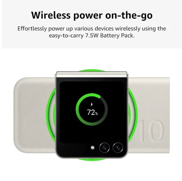 Wireless Power Bank 10000 mAh (with Charging Cable) - Image 3